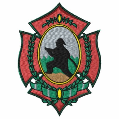Fireman Embroidered Shirt by fathersdaytshirts