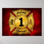 Fireman - Engine Company 1 Print