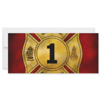 Fireman - Engine Company 1 Custom Rack Cards