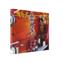 Fireman - Engine no 2  Canvas Print