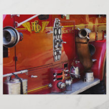 Fireman - Engine no 2 Flyer Design