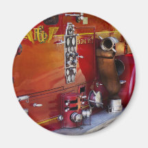 Fireman - Engine no 2 Fridge Magnet