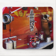 Fireman - Engine no 2 Mouse Pads