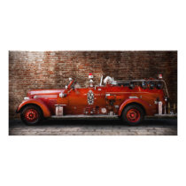 Fireman - FGP Engine No2 Photo Greeting Card