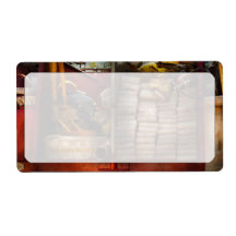 Fireman - Fire equipment Shipping Labels