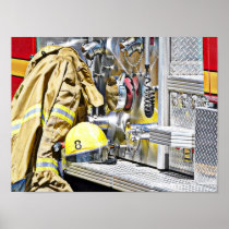 Fireman Gear and Truck