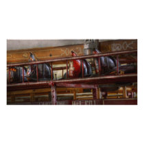 Fireman - Ladder Company 1 Photo Greeting Card