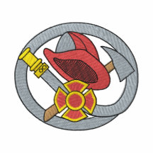 Fireman Logo Embroidered Polo Shirt