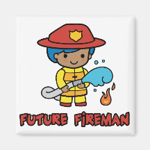 Fireman Magnet