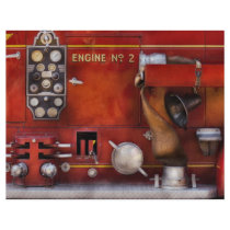 Fireman - Old Fashioned Controls Personalized Flyer