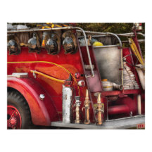 Fireman - Ready for a fire Custom Letterhead