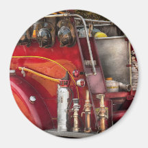 Fireman - Ready for a fire Magnet