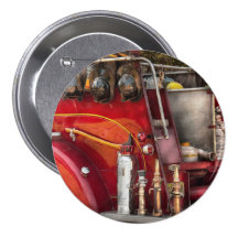 Fireman - Ready for a fire Pinback Buttons