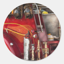 Fireman - Ready for a fire Sticker