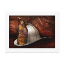 Fireman - The fire chief Post Cards