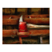 Fireman - The Fireman's Axe Personalized Letterhead