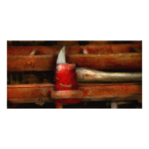 Fireman - The Fireman's Axe Photo Greeting Card