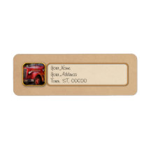 Fireman - The Garwood fire dept Return Address Label