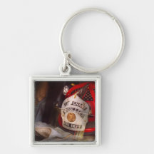 Fireman - The Lieutenants cap Keychain