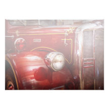 Fireman - Ward La France Invitations