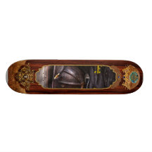Fireman - Worn and used Custom Skateboard
