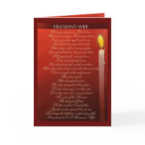 Fireman's Wife ... Cards