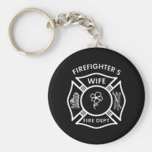 Fireman's Wife Keychains