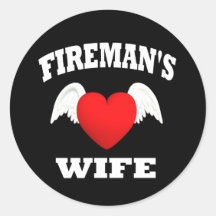 Fireman's Wife Sticker