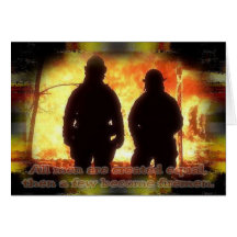 Firemen Card