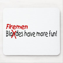Firemen Have More Fun Mouse Pads
