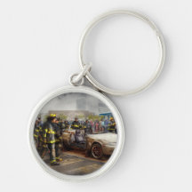 Firemen - The fire demonstration Keychain