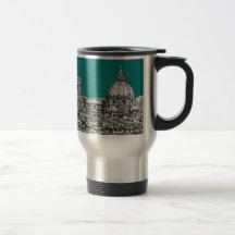 Firenze in turquoise mug