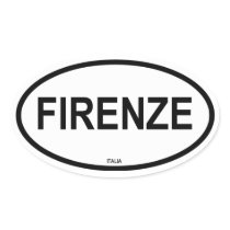 FIRENZE OVAL STICKERS