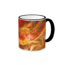 Firestorm Abstract Coffee Mug