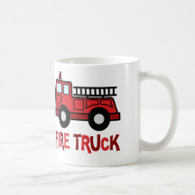Firetruck Coffee Mugs