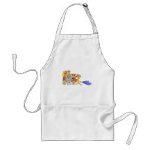 Firetruck Critters Aprons