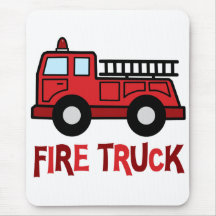 Firetruck Mouse Pad