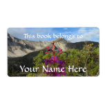 Fireweed in the Pelly Mountains Custom Shipping Label