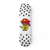 Firewoman Custom Skateboard