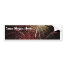 Firework Bumper Sticker