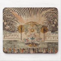Firework Display in the Place Louis XV Mouse Pad
