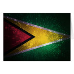 Firework; Guyana Flag cards