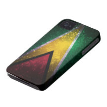 Firework; Guyana Flag Case-Mate iPhone 4 Case