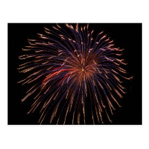 firework postcard