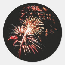 Fireworks 30 Sticker