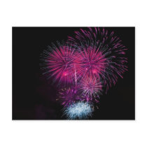 Fireworks 4 postcard