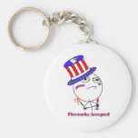 Fireworks Accepted! Keychain