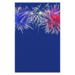 Fireworks Background Customized Stationery