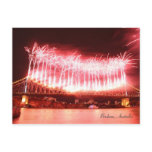 Fireworks Brisbane, Australia - Postcard