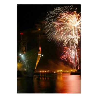 Fireworks Business Card by Ladylariat72